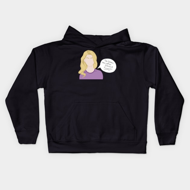 Stephanie Brown Kids Hoodie by konstantlytired